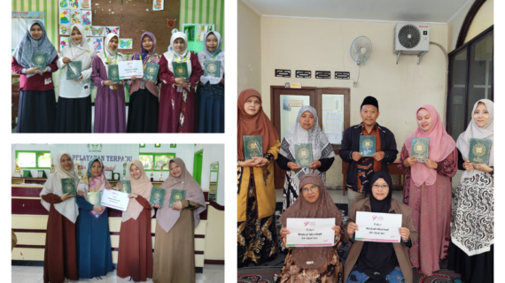 250 Mushaf Al-Qur’an Tersalurkan, Amal Yaqin Hadirkan Cahaya Qur’an di Berbagai Penjuru Negeri