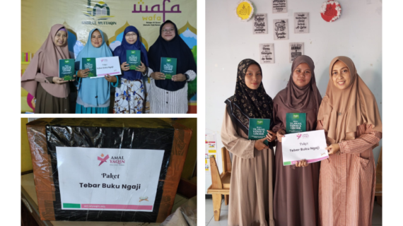 30 Buku Ngaji Tersalurkan, Hadirkan Semangat Baru Belajar Al-Qur’an di Berbagai Daerah