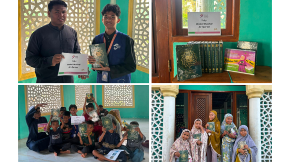 Kolaborasi Kebaikan Hadirkan 11 Mushaf Al-Qur’an untuk Masyarakat Lombok Utara