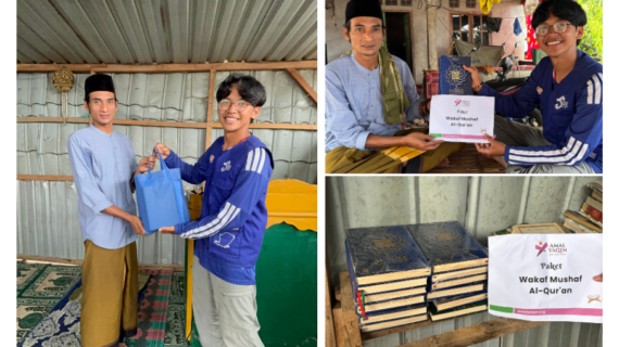 Semangat Mengaji Tak Pernah Padam: 10 Mushaf Al-Qur’an Hadir di Masjid Baiturrahman